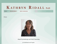 Tablet Screenshot of kathryn-ridall.com
